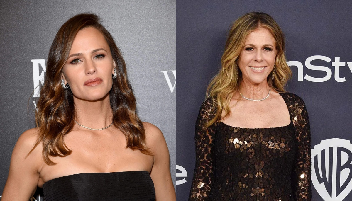 Jennifer Garner reacts to Rita Wilson playing her mom