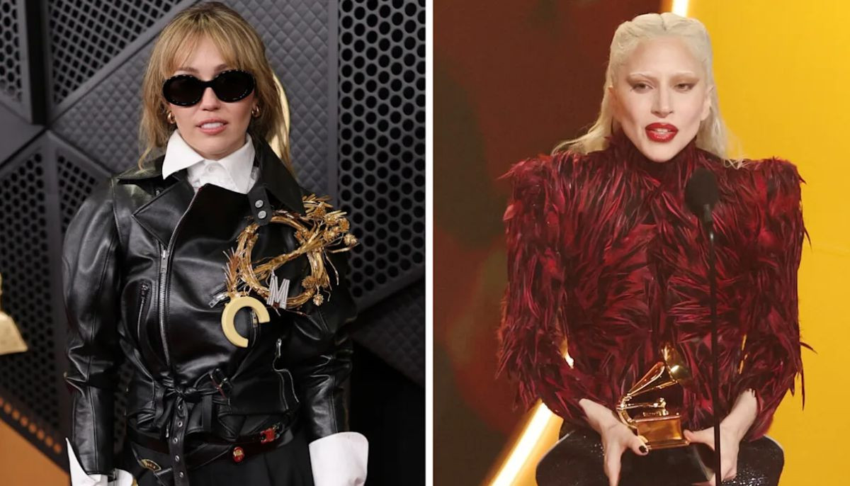 Miley Cyrus subtly reacts to Lady Gaga's Grammys win