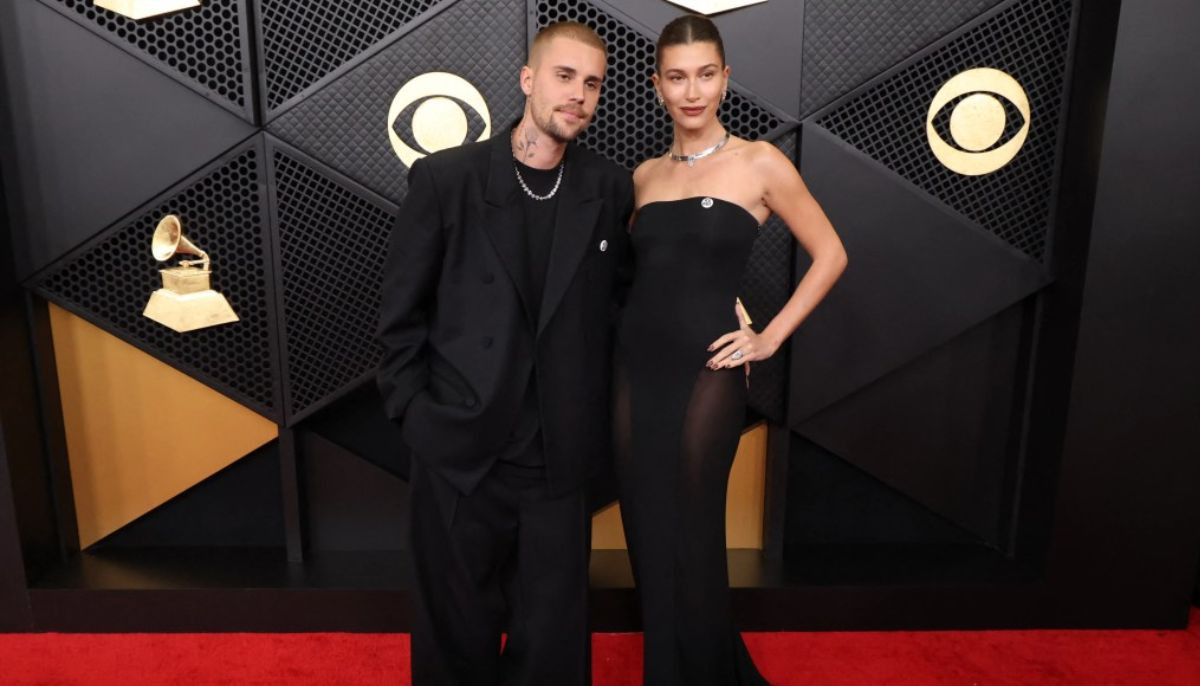 Justin Bieber reveals massive tattoo dedicated to wife Hailey at Grammys