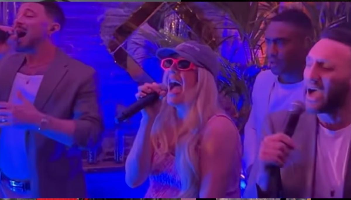 Ellie Goulding's McDonald's & Greggs-themed baby shower features iconic 00s boyband