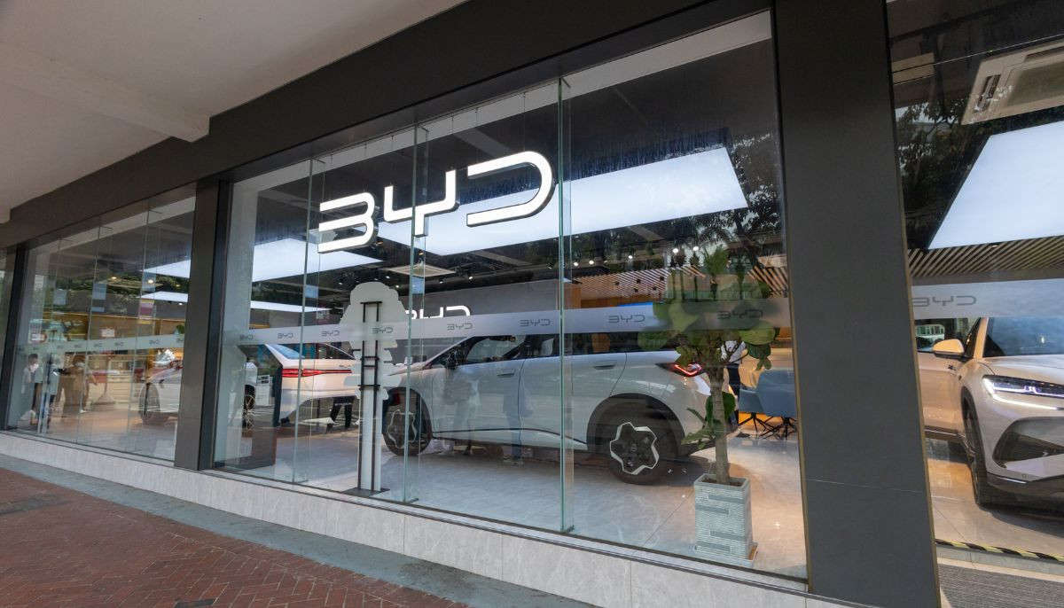 China's EV sales decline continues with BYD's two-year low