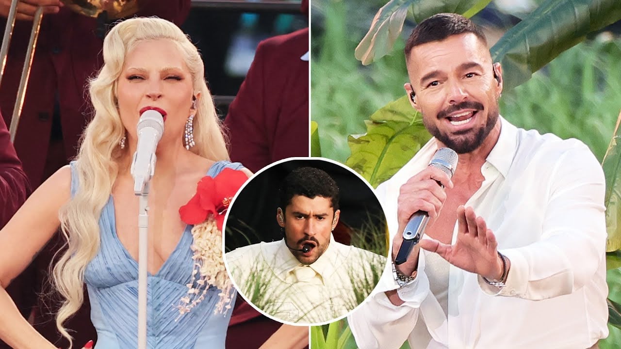 How Bad Bunny celebrated Latin culture with Lady Gaga and Ricky Martin