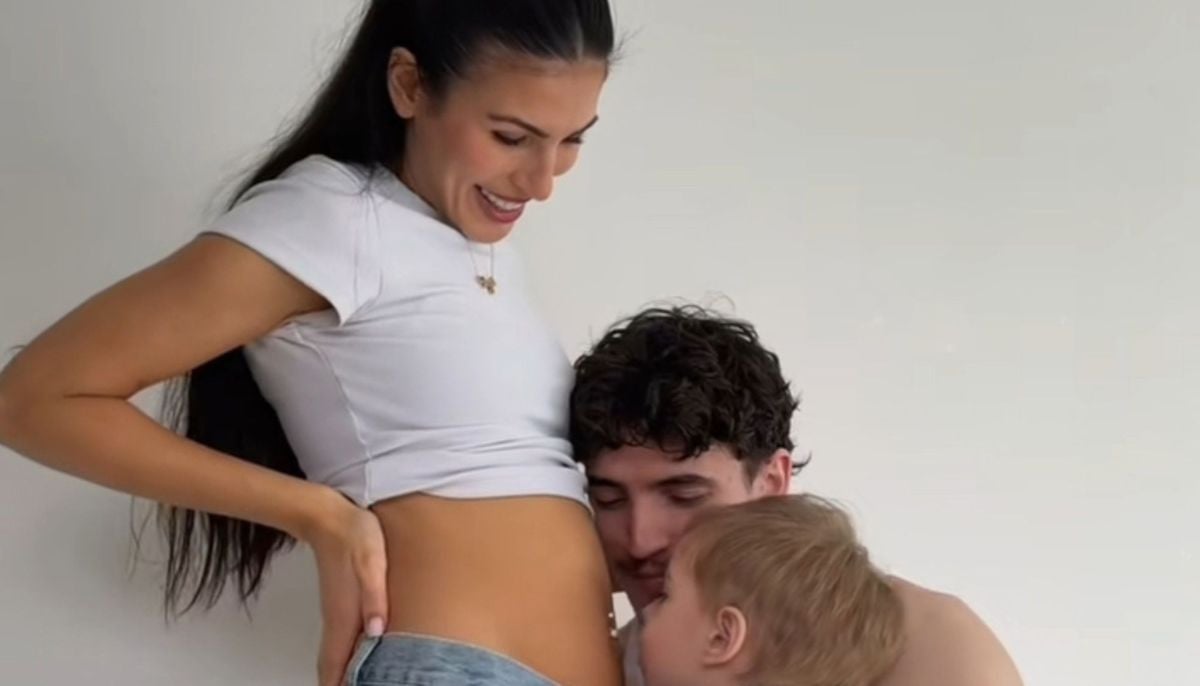 Emily Miller and Cam Holmes confirm double pregnancy in sweet video