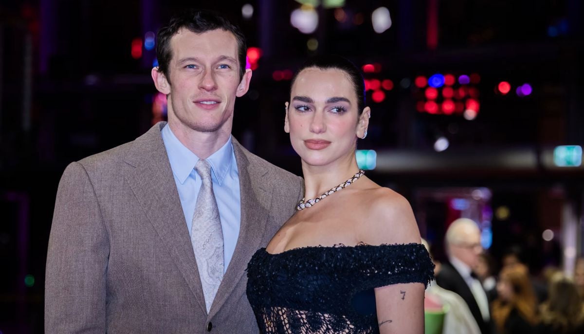 Dua Lipa dazzles in daring netted dress at Callum Turner premiere