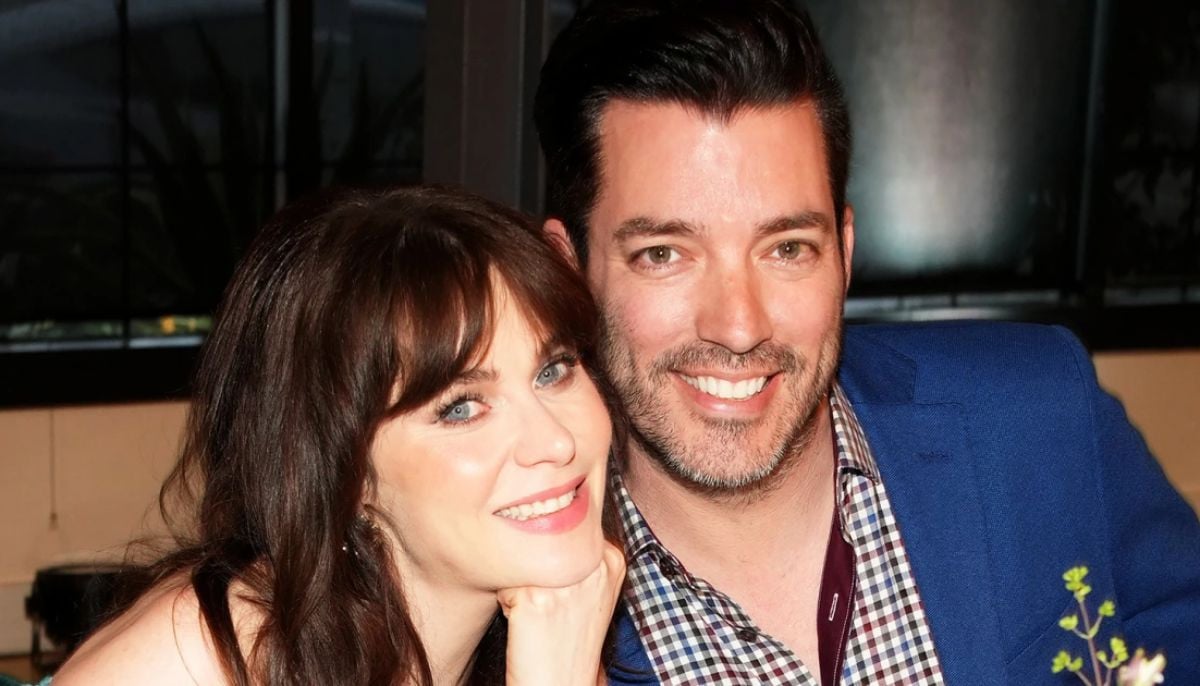 Jonathan Scott jokes he’s ‘dating up’ in heartfelt tribute to Zooey Deschanel