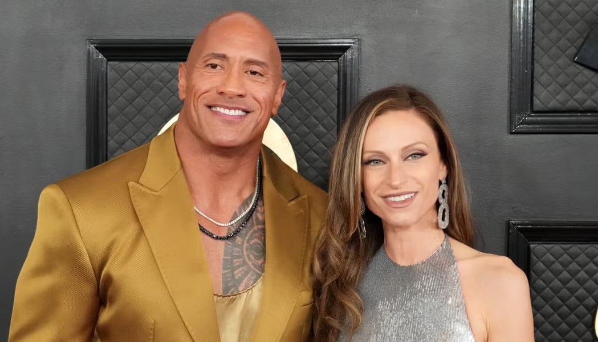 Dwayne Johnson jokes he gets nervous when wife texts without emojis