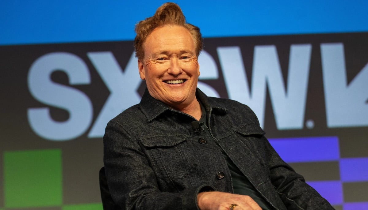 Conan O'Brien prepares backflips ahead of Rose Byrne’s Oscar bid