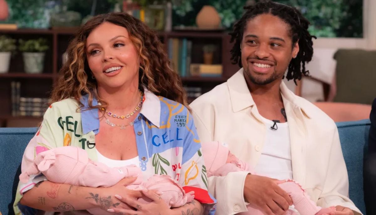 Jesy Nelson shares heartwarming video of twins laughing during SMA fight