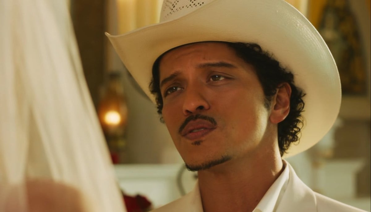 Bruno Mars unveils wedding-themed ‘Risk It All’ video from The Romantic