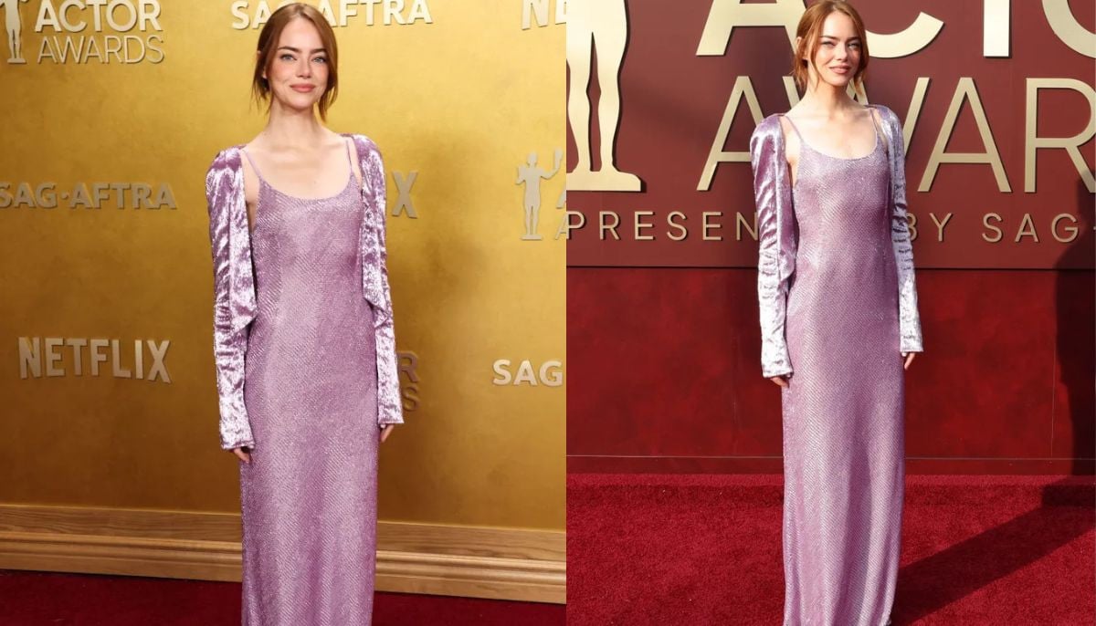 Emma Stone gives humble cardigan a glitzy red carpet glow-up
