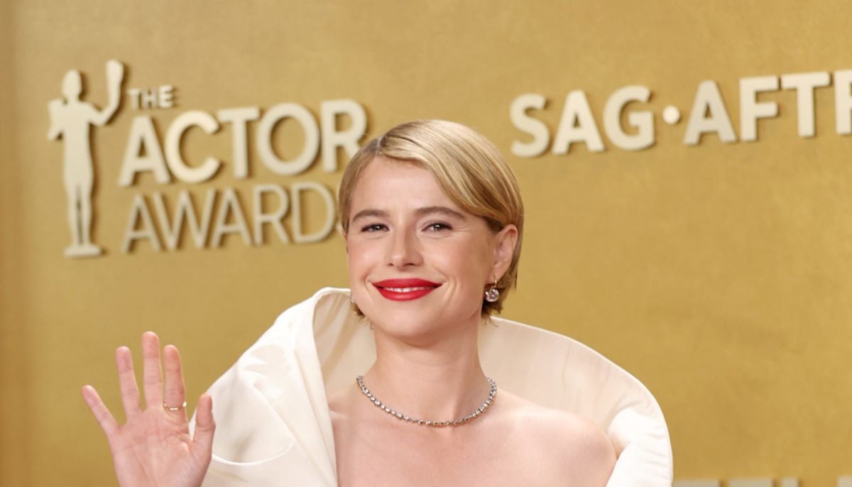 Jessie Buckley dedicates Actor Award win to Emily Watson in tearful speech