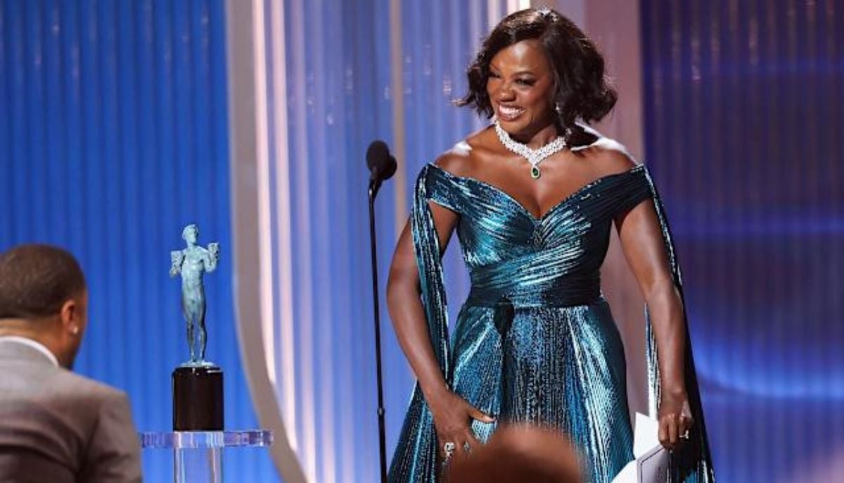 Viola Davis cheers loudly as Michael B. Jordan wins Actor Award for ‘Sinners’