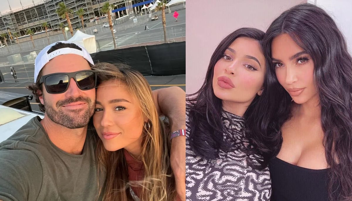 Kylie Jenner and Kim Kardashian react as Brody Jenner reveals baby no. 2 news