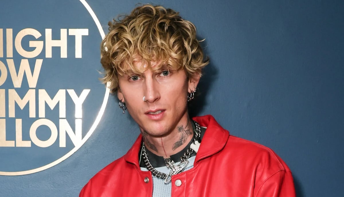 Machine Gun Kelly gets hand tattoo in tribute to daughter Saga