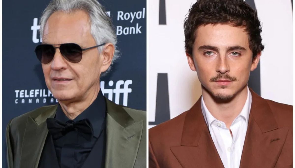 Andrea Bocelli invites Timothée Chalamet to 'discover' truth of opera