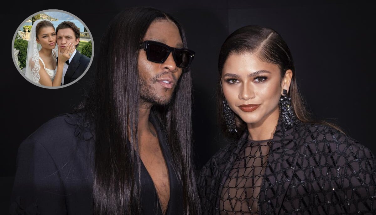 Law Roach refuses to clarify Zendaya and Tom Holland marriage rumors on Oscars red carpet
