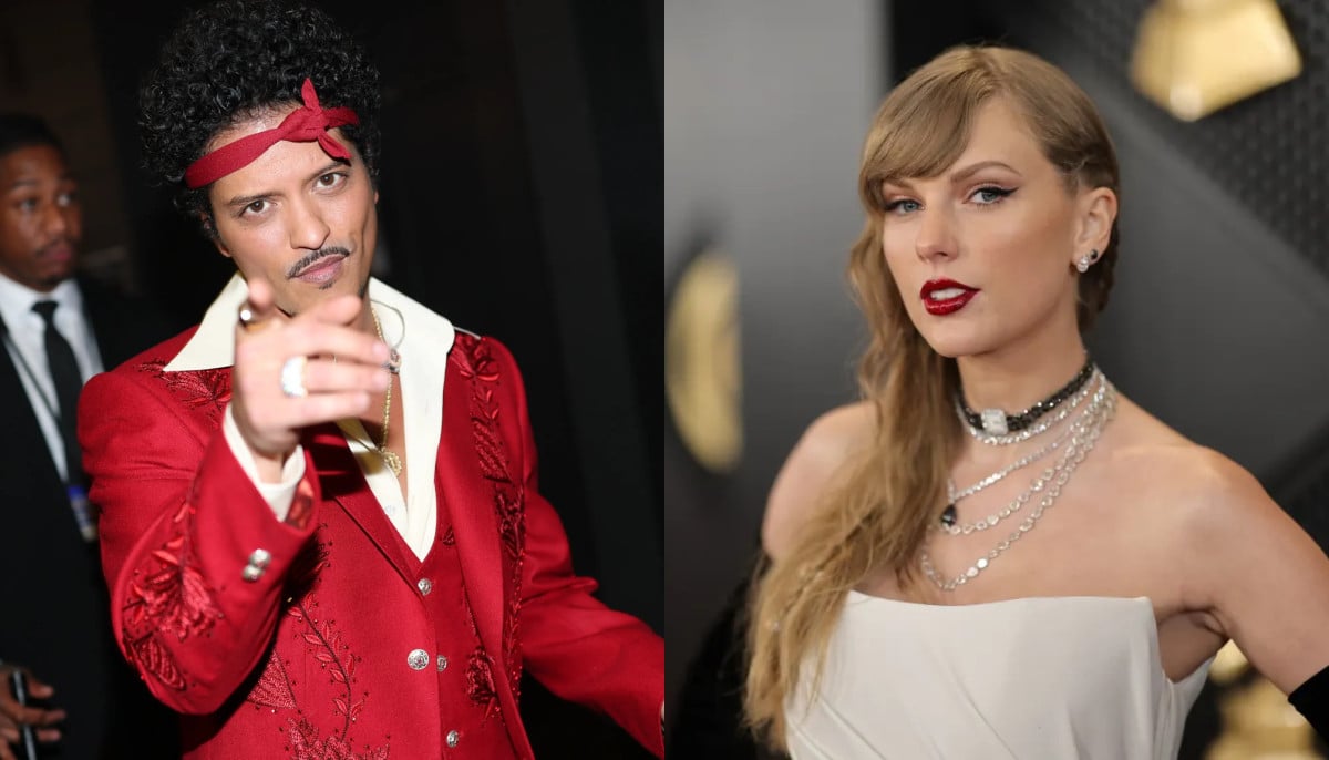 Bruno Mars shares message of love after online criticism targets Taylor Swift