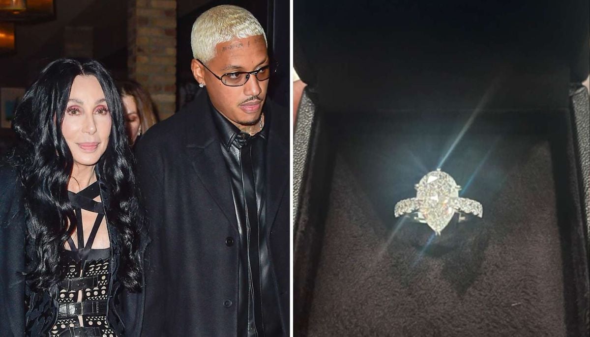Cher sparks engagement rumours with massive diamond ring at son’s wedding