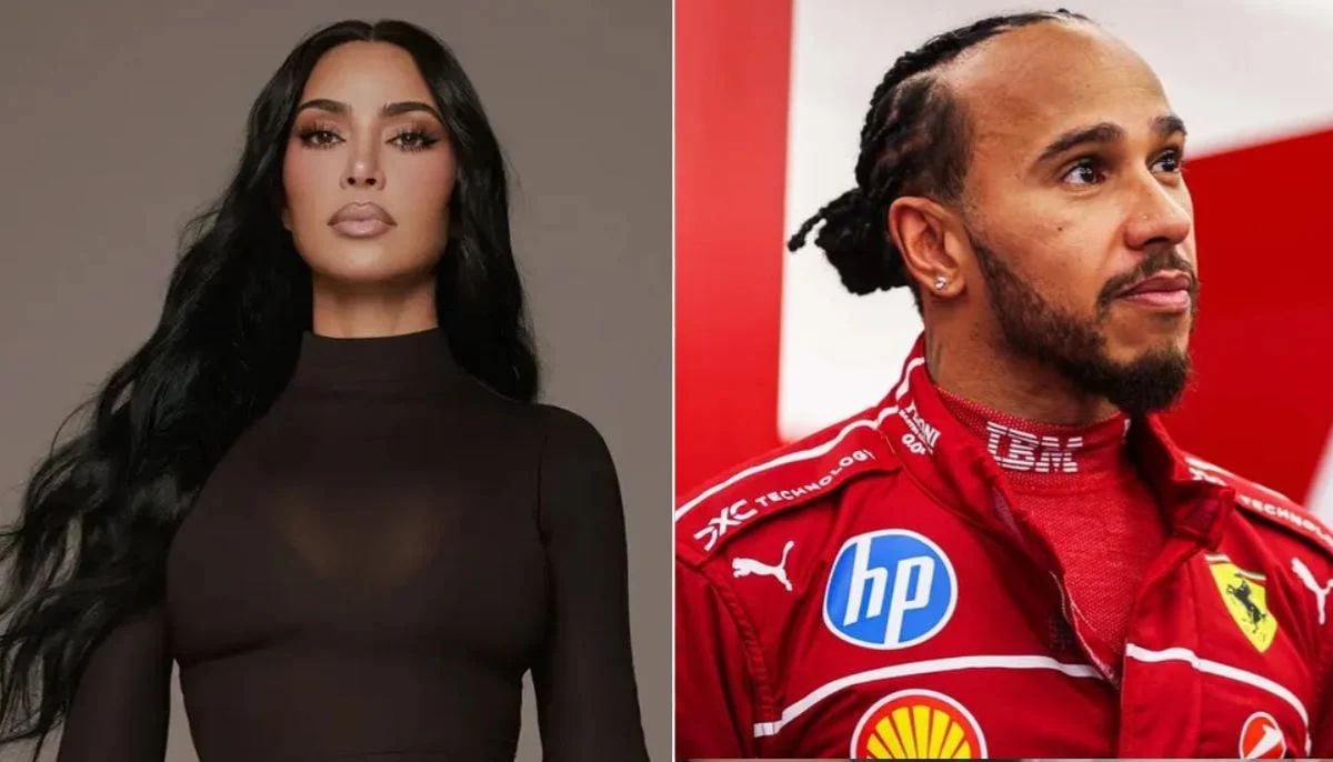 Lewis Hamilton gushes over Kim Kardashian's snaps amid romance rumours