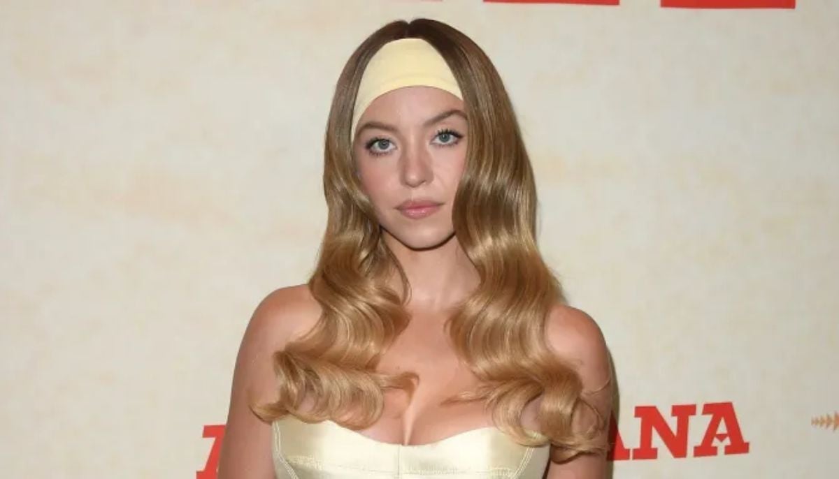 Sydney Sweeney flaunts lingerie and suspenders after skipping Oscars for underwear launch