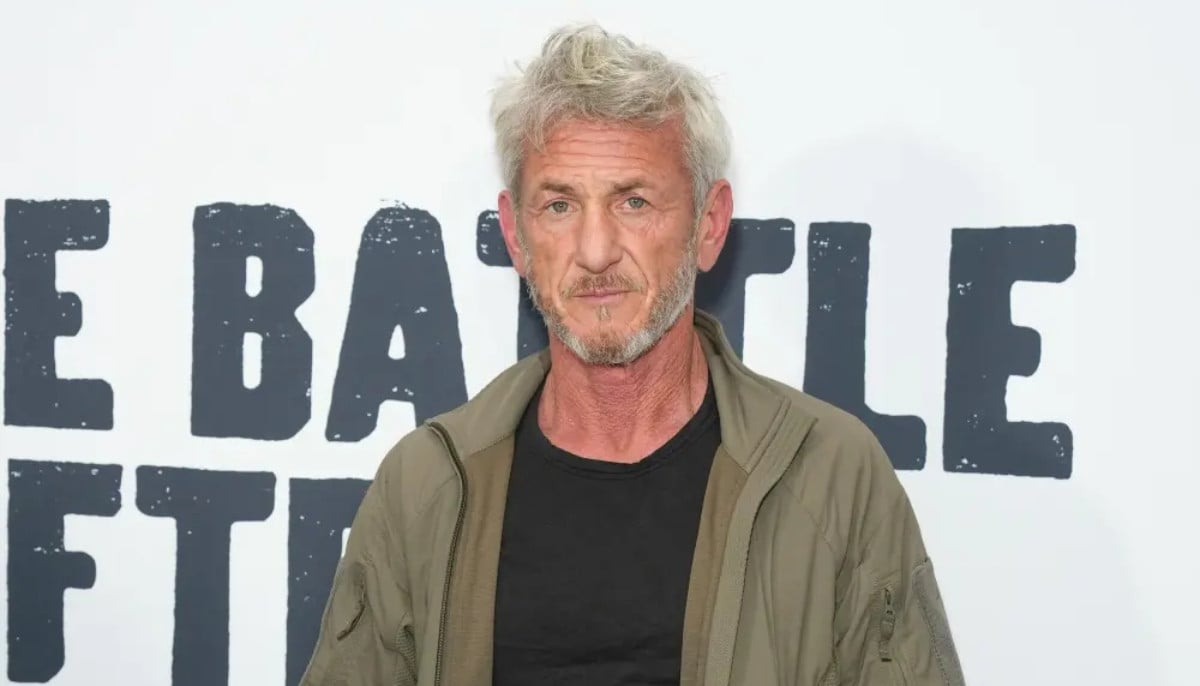 Sean Penn receives war-metal Oscar in Ukraine after skipping ceremony