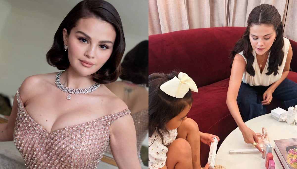 Selena Gomez’s goddaughter joins her for a fun day at Rare Beauty HQ