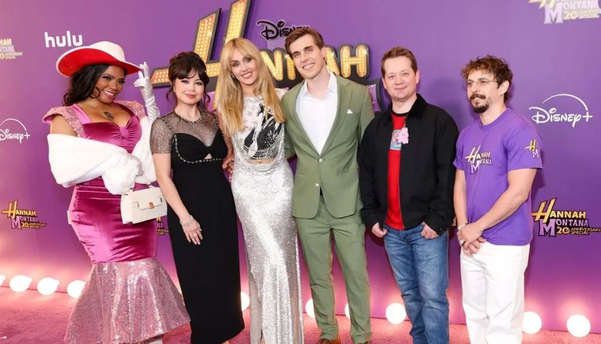 Miley Cyrus' dad absent from 'Hannah Montana' anniversary premiere