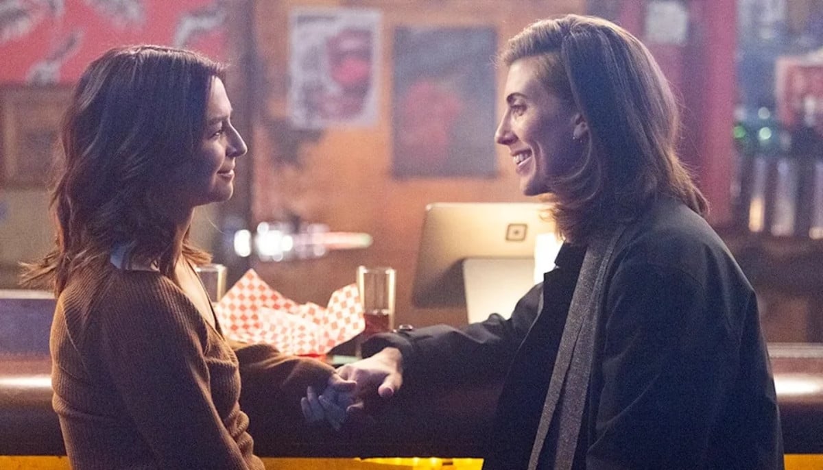 Grey’s Anatomy co-stars Caterina Scorsone and E.R. Fightmaster fuel romance rumors