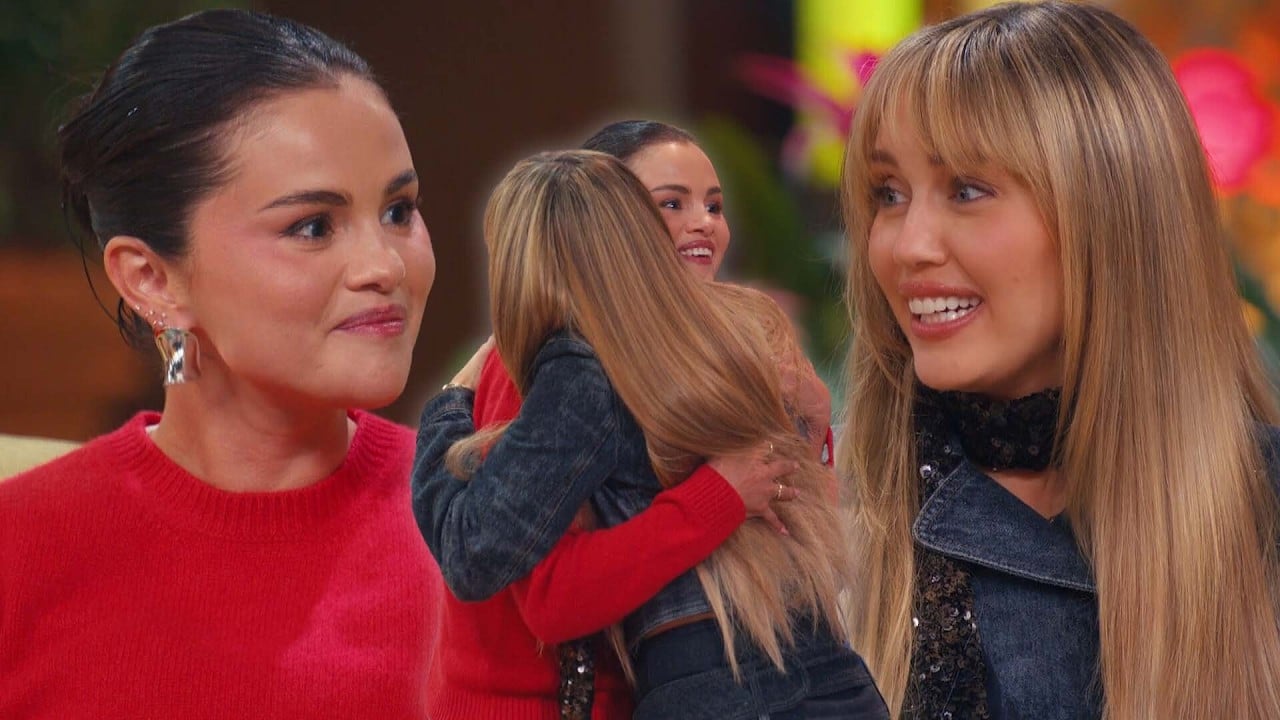 Miley Cyrus and Selena Gomez reunite for the Hannah Montana 20th anniversary special