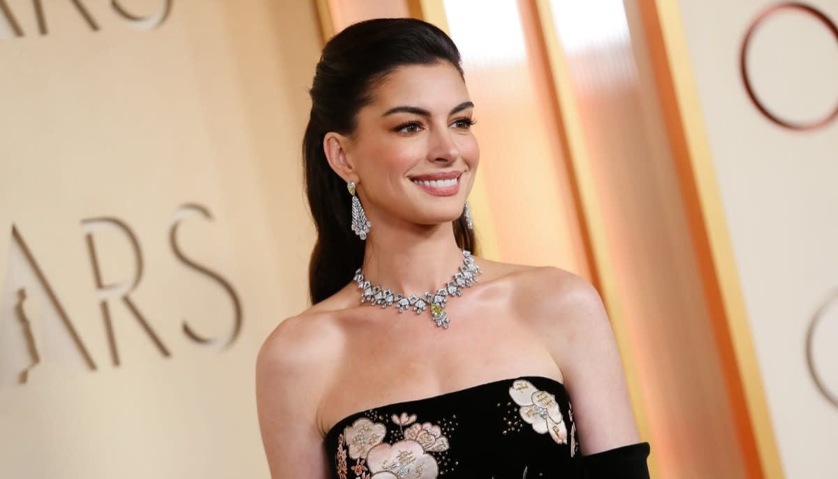 Anne Hathaway seeks harmony rather than balance in motherhood