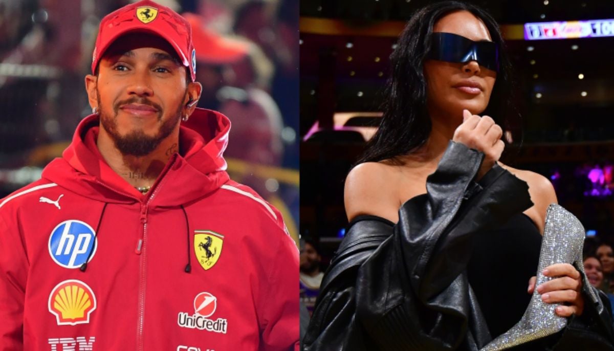 Kim Kardashian sports racing gear in Tokyo, inspired by boyfriend Lewis Hamilton