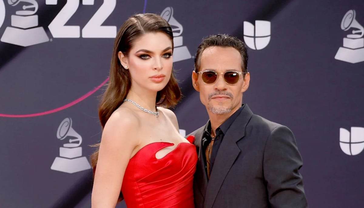 Marc Anthony and Nadia Ferreira reveal they’re expecting a baby girl