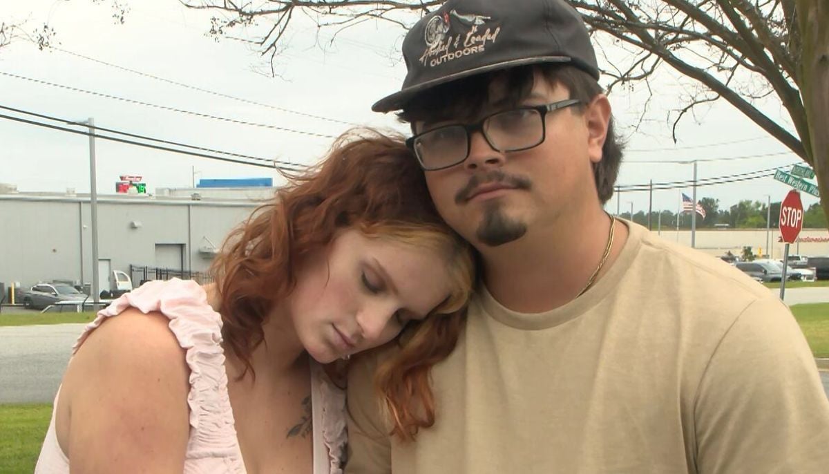 Couple grieve loss of unborn son after school bus crash