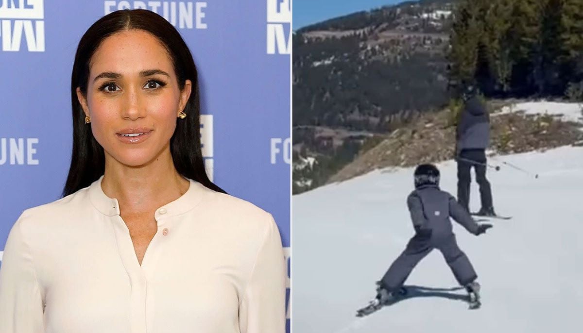 Meghan Markle posts cute video of Prince Archie skiing with Prince Harry