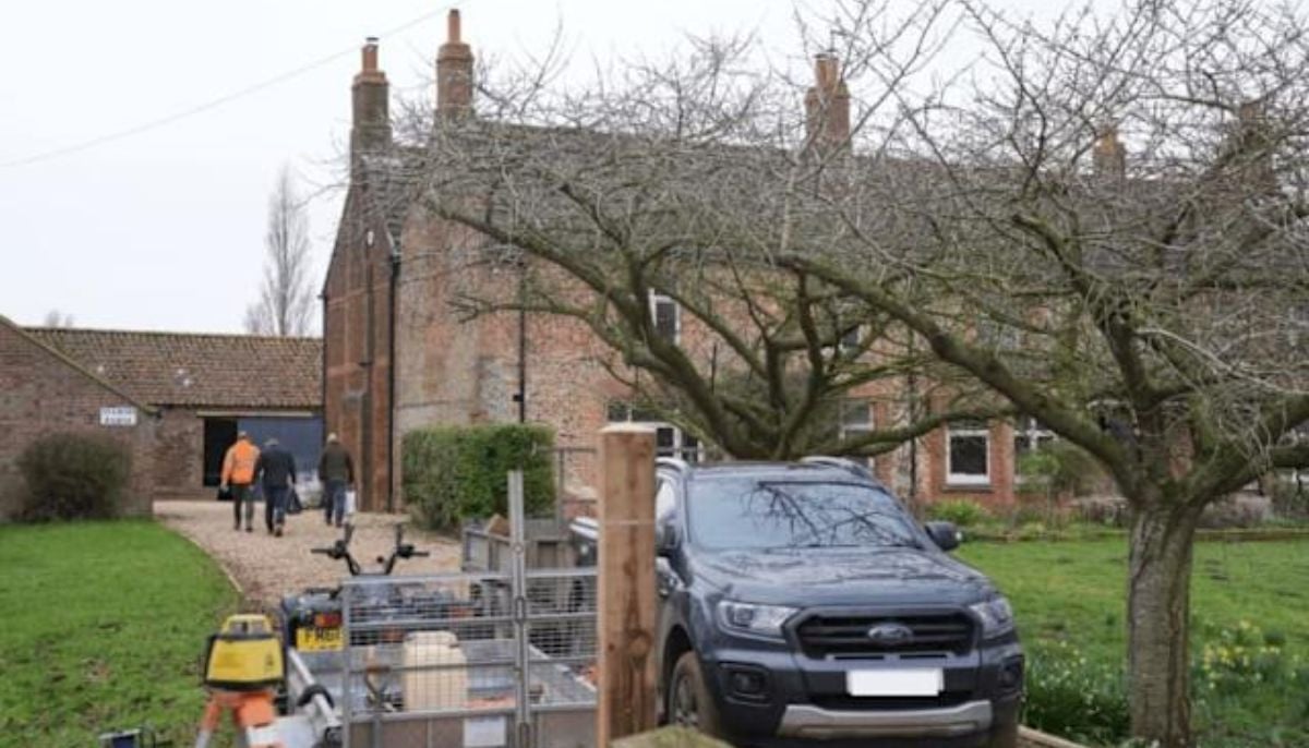 Protesters scale fence at Andrew Mountbatten-Windsor&amp;apos;s new residence