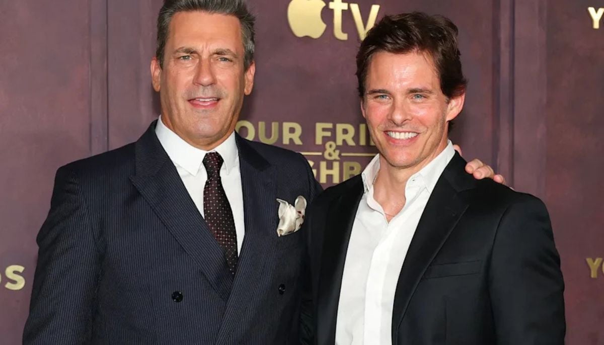 James Marsden discusses star-studded fantasy football league at New York premiere