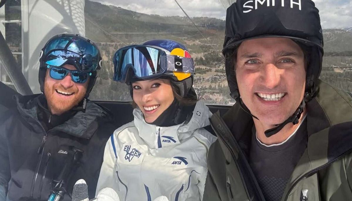 Prince Harry enjoys high-profile ski trip with Justin Trudeau and Eileen Gu
