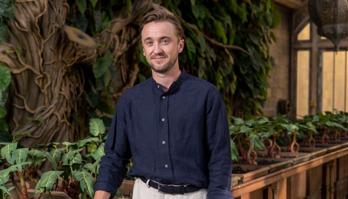 Tom Felton kept ‘They Will Kill You’ set laughing with Ukulele songs