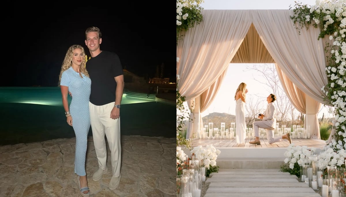 Gracie Hunt engaged to Derek Green in romantic family-filled proposal