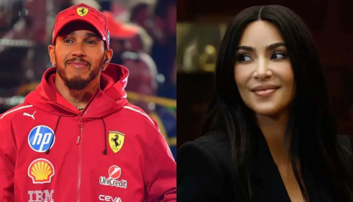 Lewis Hamilton and Kim Kardashian confirm romance with driving video