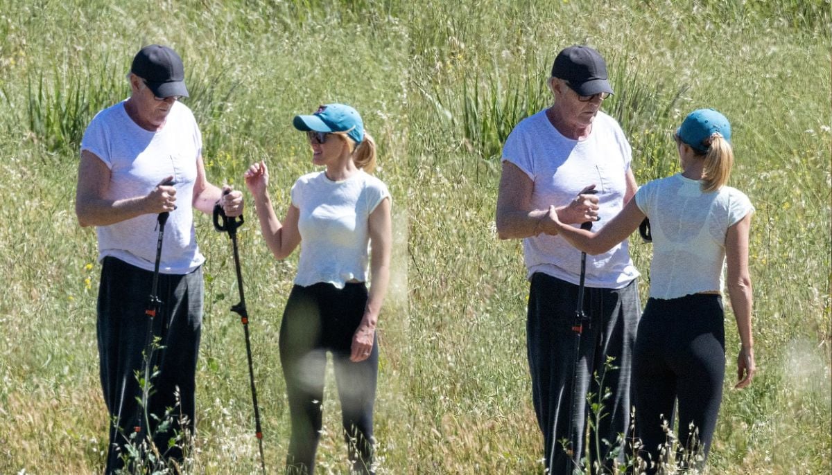 David Hasselhoff enjoys rare hiking excursion in California following knee surgery