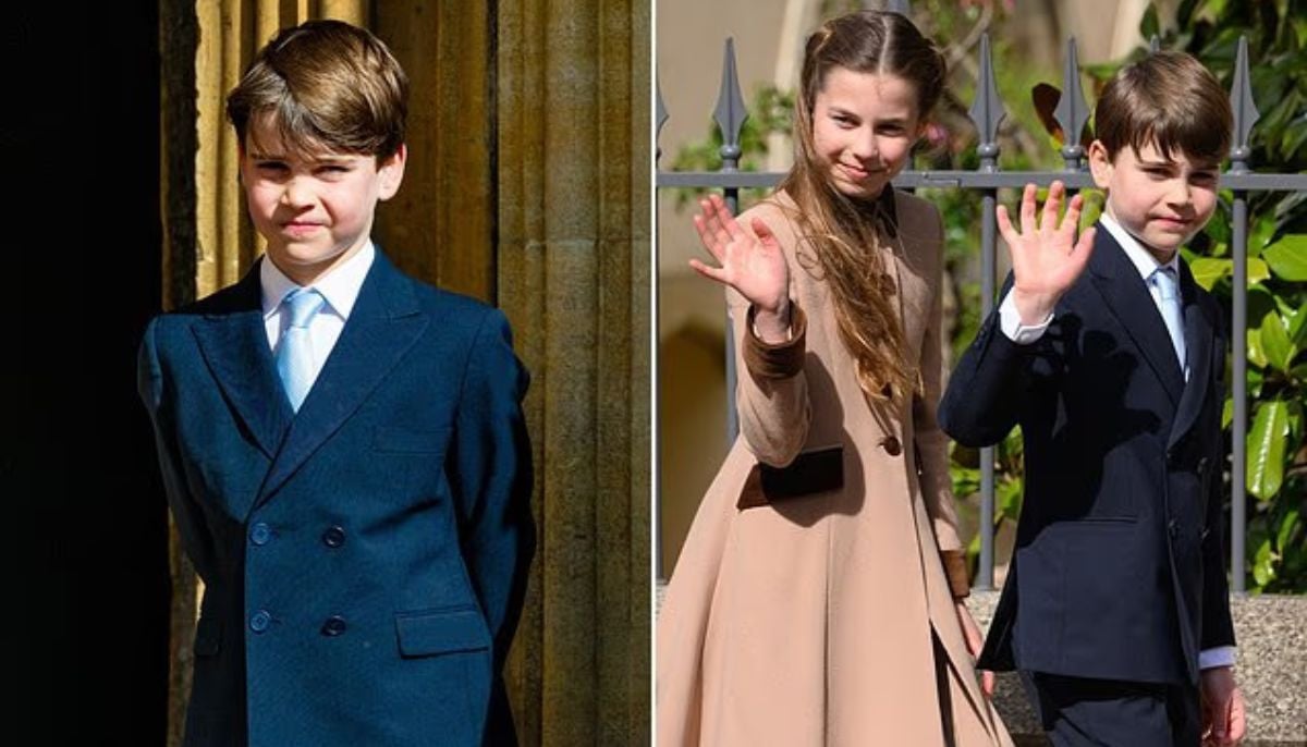 Young Prince Louis praised by fans for charming conduct at St George&amp;apos;s Chapel