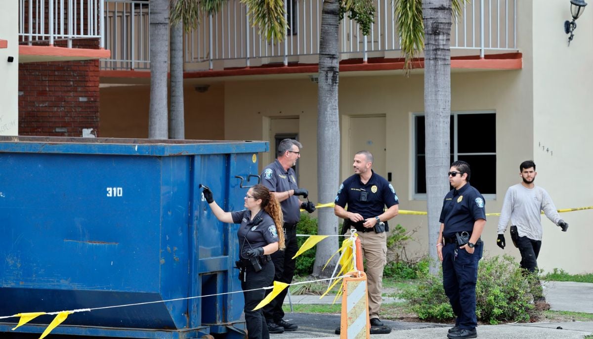 Man throws baby down stairs into trash, eludes police for nine months