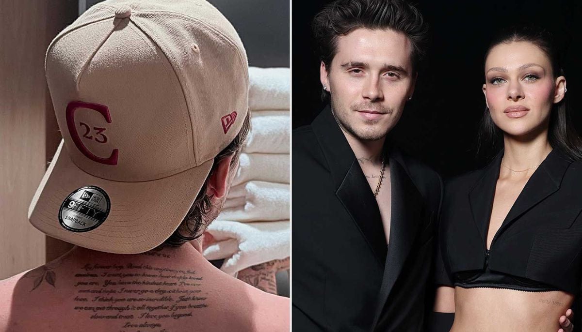 Brooklyn Beckham unveils &amp;apos;bubble&amp;apos; tattoo tribute to Nicola Peltz during family rift