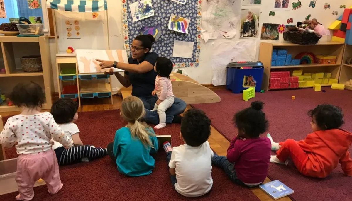 Infant suffocates in cluttered playard at unlicensed day care