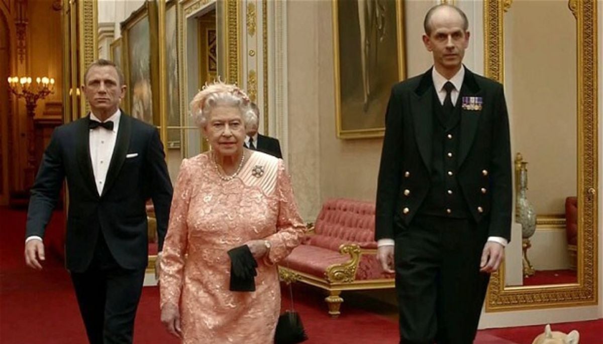 Iconic dress of Queen Elizabeth II&amp;apos;s James Bond stunt double finally revealed