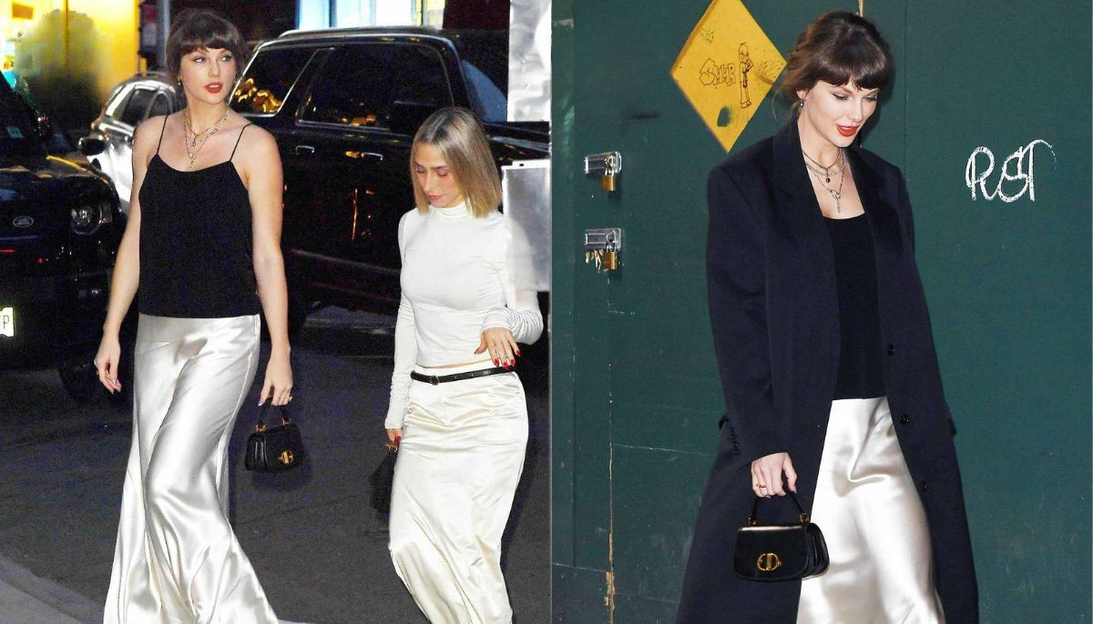 Taylor Swift embraces bridal aesthetic during New York City outing