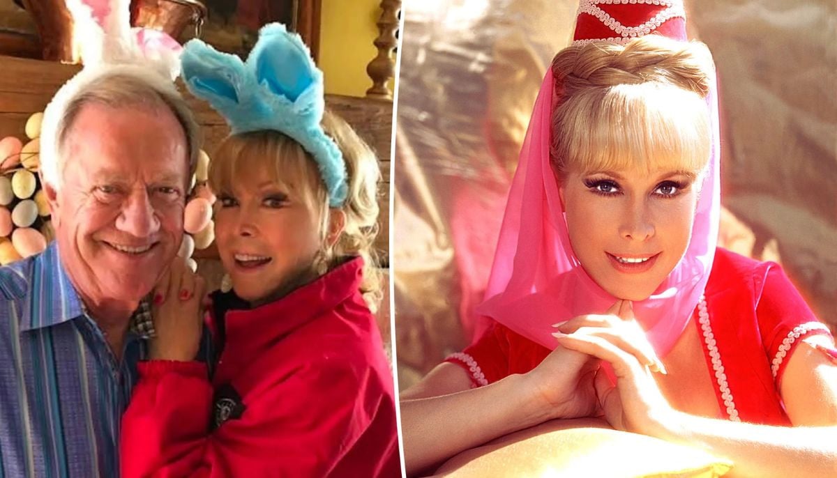 Barbara Eden celebrates Easter with husband Jon Eicholtz