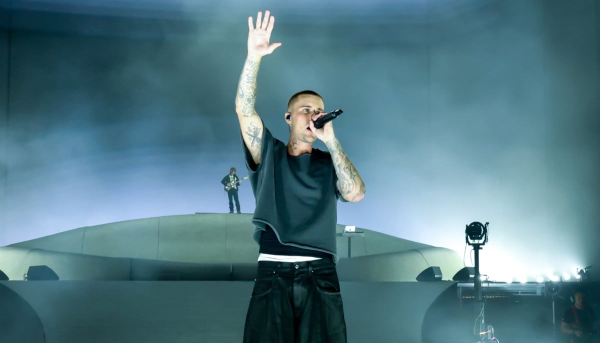 Justin Bieber dedicates emotional Coachella moment to Hailey and son Jack