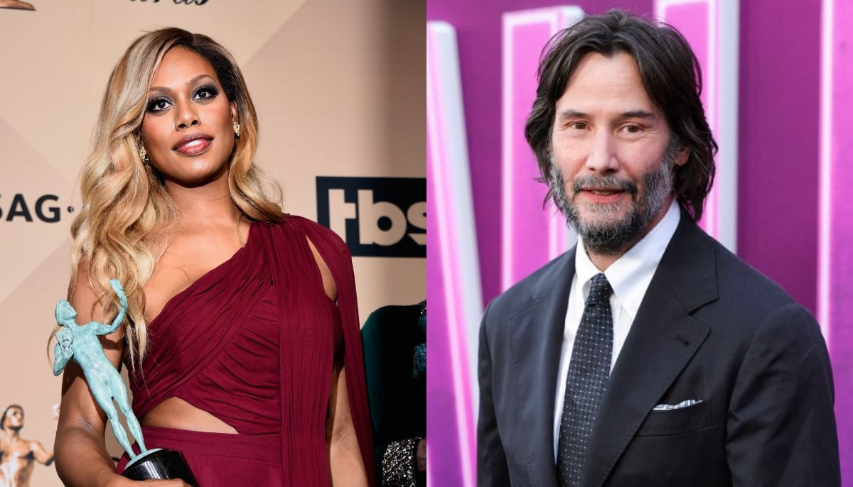 Keanu Reeves’ off-camera persona surprises Laverne Cox on &amp;apos;Outcome&amp;apos; set